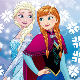 Puzzle Frozen aventura in regatul de gheata 3x49 piese
